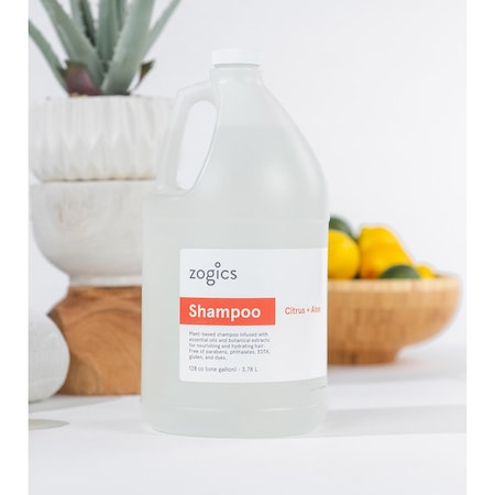 Zogics Shampoo, Citrus and Aloe, 1 gallon SCA128-Single